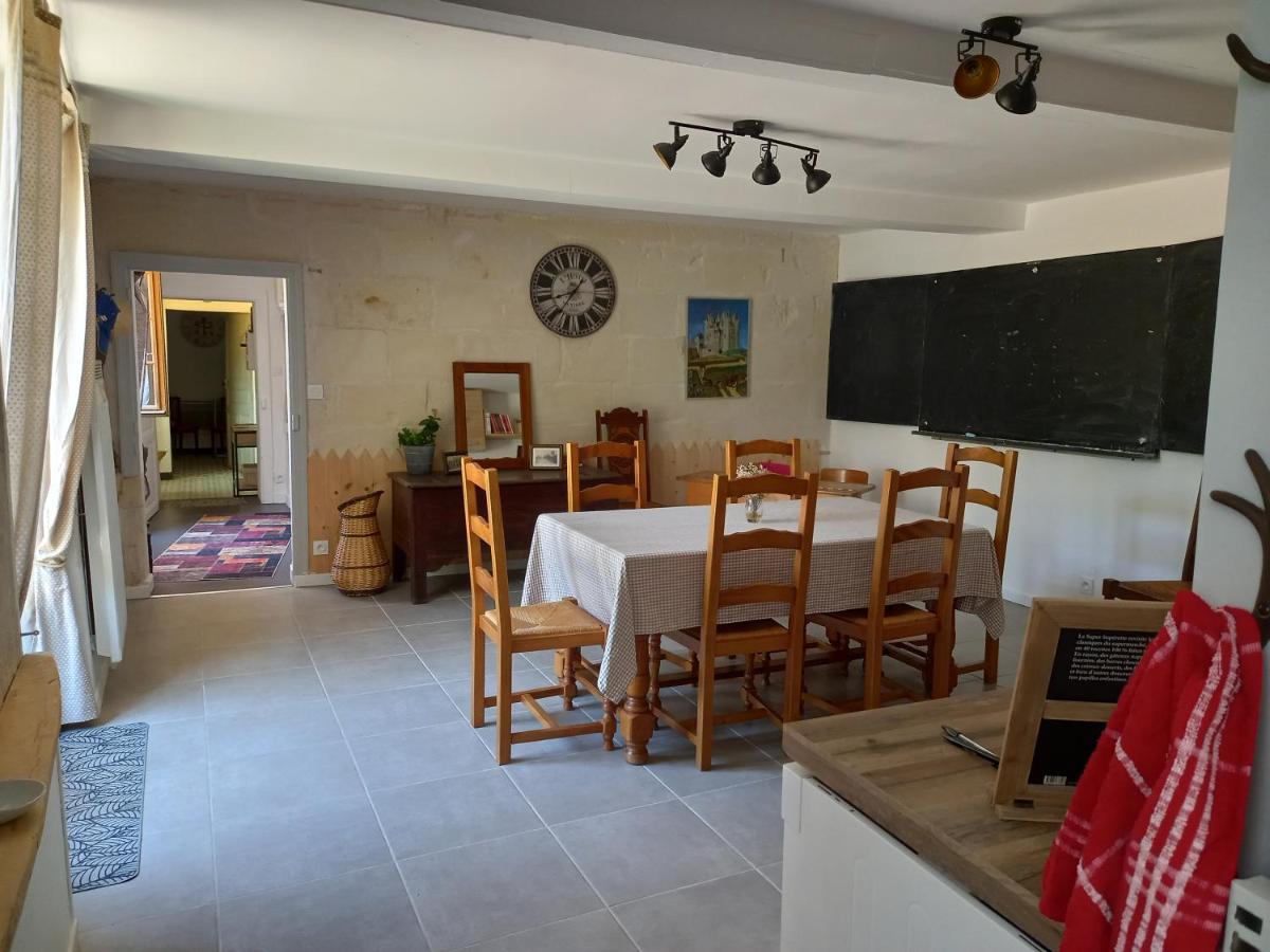Willa L'Ecole Buissonniere Noyant-la-Plaine Zewnętrze zdjęcie